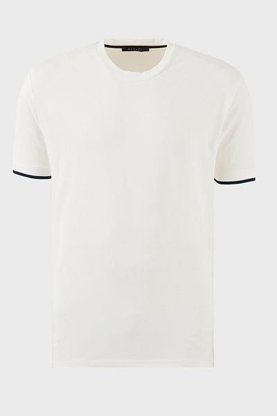 Buratti Ανδρικό μπλουζάκι από Stretch Cotton Regular Fit Crew Neck T SHIRT 5902981