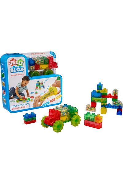 u-toys Jelly Blox Vehicle Kit Block Set 35 Pieces