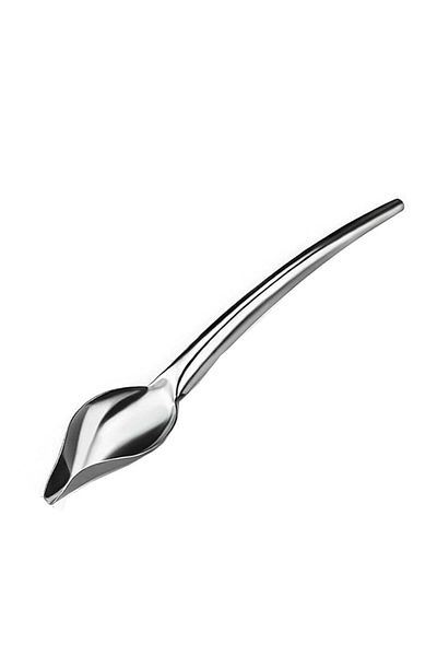 PUFO Decorate Metal Spoon With Dropper For Decorating Cakes, Pastries, 19 Cm