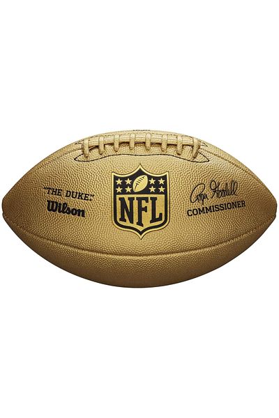 Wilson NFL Duke Metallic Edition Ball, Unisex american football balls
