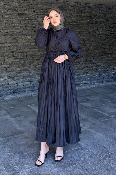 Ovn. Φόρεμα Kraşlı Side Tie Two Piece - Μαύρο
