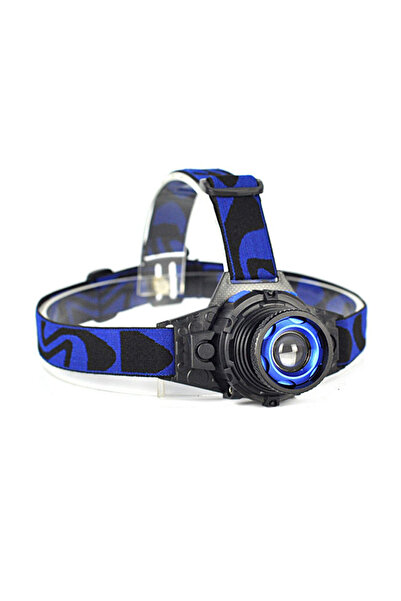 Watton Q5 Şarjlı Mercekli Kafa Feneri Blackwatton Wt-121