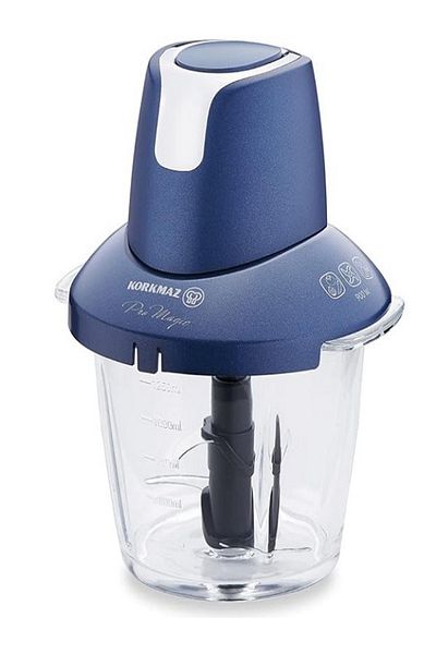 KORKMAZ High-Speed Food Chopper – Stainless Steel Blades