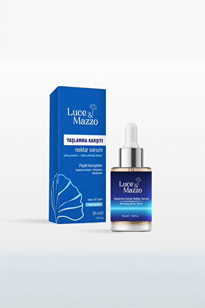 Luce & Mazzo مصل العناية بالبشرة النكتار المضاد للشيخوخة، يحتوي على الببتيد، ...