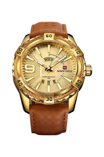 Naviforce Men's Water Resistant Analog Watch