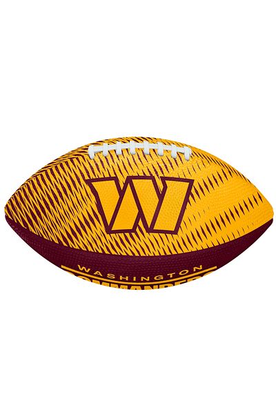 Wilson NFL Team Tailgate Washington Commanders Jr Ball, Unisex american football balls