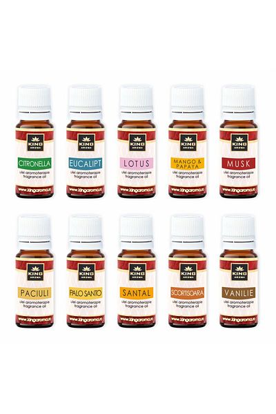 KingAroma Pack of 30 pieces of Exotic aromatherapy scented oil, Kingaroma