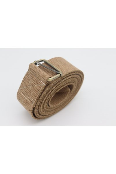 Anatolia Tan Colored Ancient Buckle Taba Pilates Yoga Belt ,Tan Yoga Belt