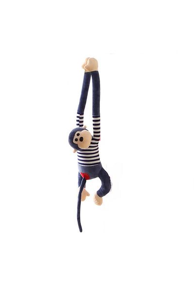 rexa Cute striped long arm monkey plush toy 75cm