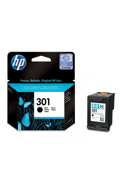 HP Original HP 301 / CH561EE Ink Cartridge, Black, 190 pages