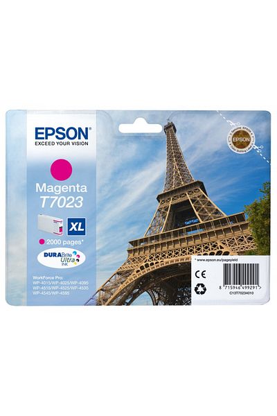 EPSON Original Epson T7023 Ink Cartridge, Magenta, 2000 pages