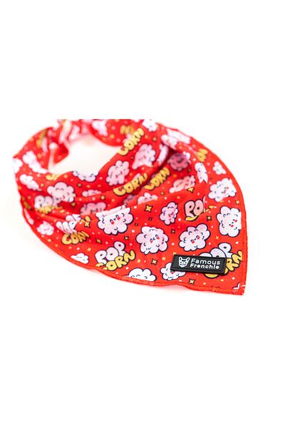 Famous Frenchie Bandana pentru caini, Famous Frenchie, Popcorn Fever