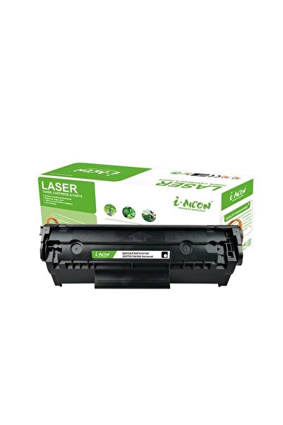 I-AICON Cartus Toner Compatibil HP 12a / Q2612A, Negru, 2000 pagini - i-Aicon