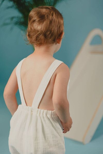 Mysari Milky Muslin Jumpsuit