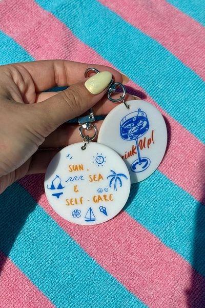 klovi Summer season keychain and bag accessory