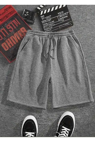 THE WHITE Men's Summer Gray Shorts