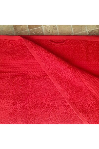 Kotonia Home Rise Jacquard bath towel - 100% Cotton, 70x130 cm, 500g/sqm, red
