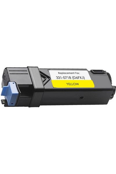 I-AICON Compatible Dell Toner Cartridge 2150Y / 593-11037, Yellow, 2500 pages - i-Aicon