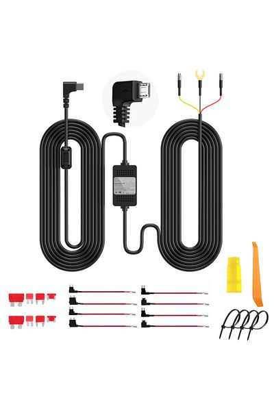 MaGeCa Continuous power supply kit for dash cam to the fuse panel at Micro USB 5V/3A,