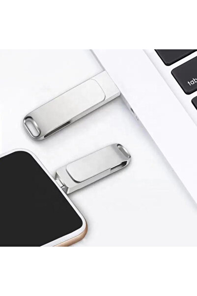 MaGeCa MaGeCa® 64 GB Metal Memory Stick, 2 in 1, 360° Rotation, USB 3.0/ USB Type-C