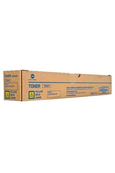 KONICA MINOLTA Cartus Toner Original Konica Minolta TN-324Y / A8DA250, Yellow, 26000 pagini