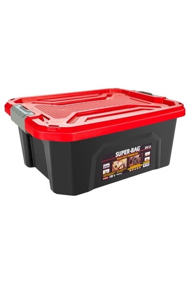 flores Κουτί αποθήκευσης, 30L, ASR-4044, 580 x 380 x 200 mm