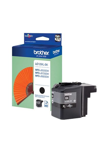 Brother Original Brother LC129XL BK Ink Cartridge, Black, 2400 pages