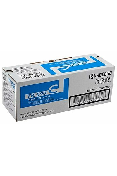KYOCERA Cartus Toner Original Kyocera TK-590C, Cyan, 5000 pagini