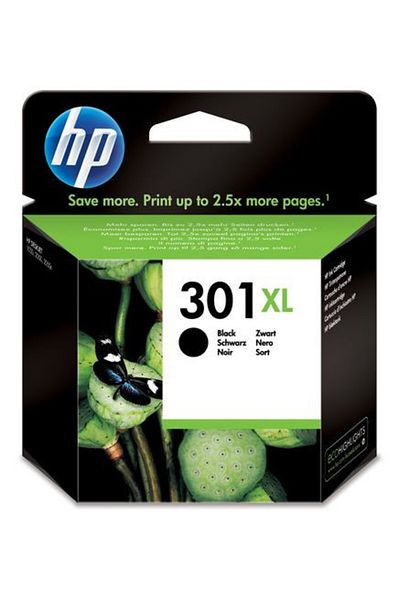 HP Original HP 301XL / CH563EE Ink Cartridge, Black, 480 pages