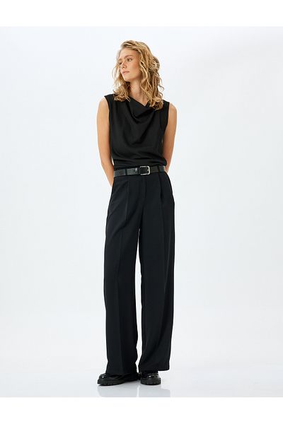 Koton black Sleeveless Blouse