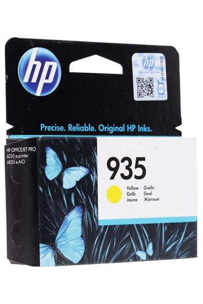 HP Original HP 935Y / C2P22AE Ink Cartridge, Yellow, 400 pages