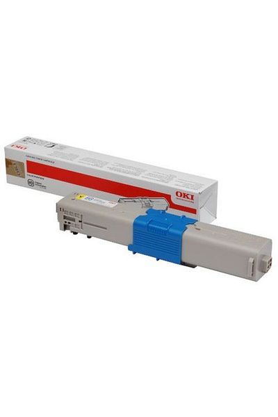 OKI Original Oki Toner Cartridge C332Y / 46508709, Yellow, 3000 pages