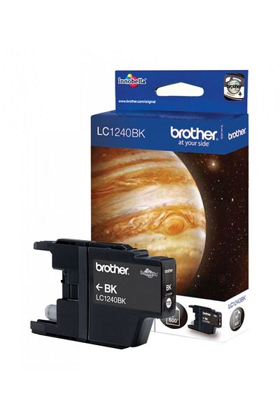 Brother Original Brother LC1240BK Ink Cartridge, Black, 600 pages