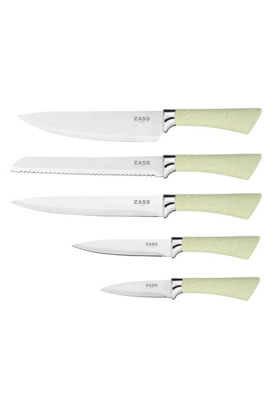Zass Knife set + Kitchen utensils Zass Gourmet ZG-KS 01