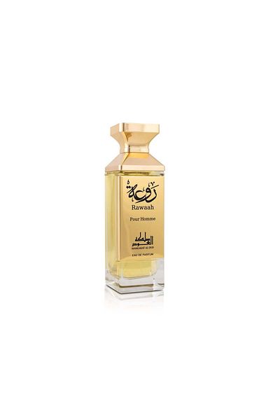 Mamlakat Al Oud Rawaah Pour Homme, Eau De Parfum for Men -100ml | Almond, Oud & Coffee Fragrance