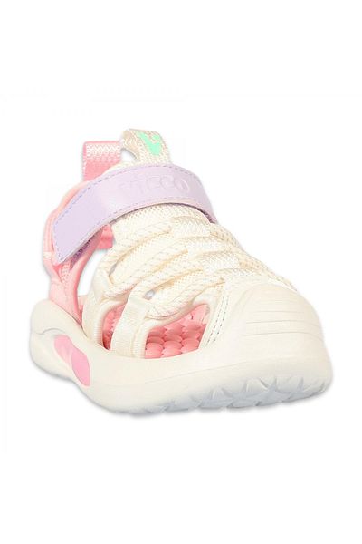 Vicco 332.P25Y.223 Thinpatik Lighted Phylon White Children's Sandals