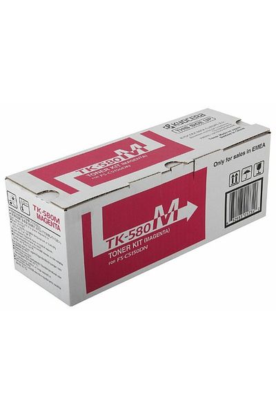 KYOCERA Original Kyocera TK-580M Toner Cartridge, Magenta, 2800 pages