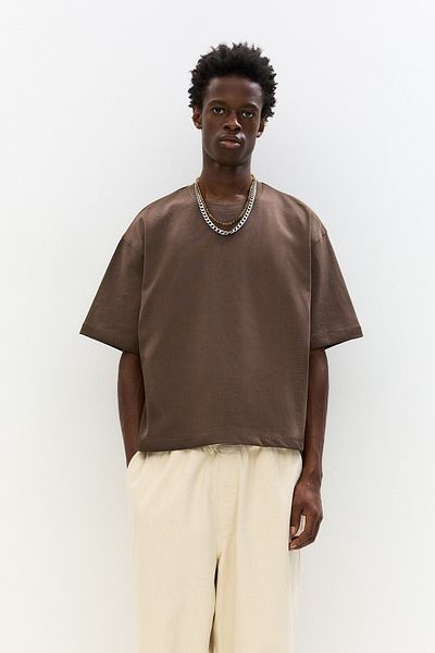 Pull & Bear Short sleeve boxy fit T-shirt