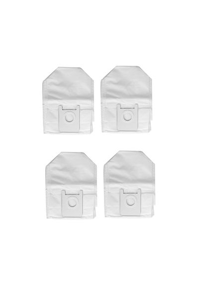 Asgard Grup 4 Dust Bags Compatible for Roidmi Eve Plus Robot Vacuum Cleaner