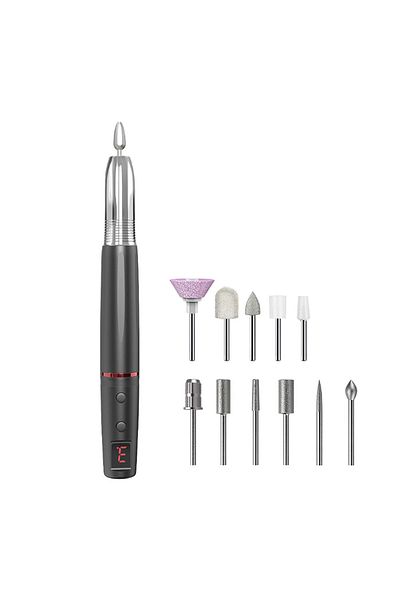 MaGeCa Professional Nail File, Wireless Electric File For Manicure And Pedicure