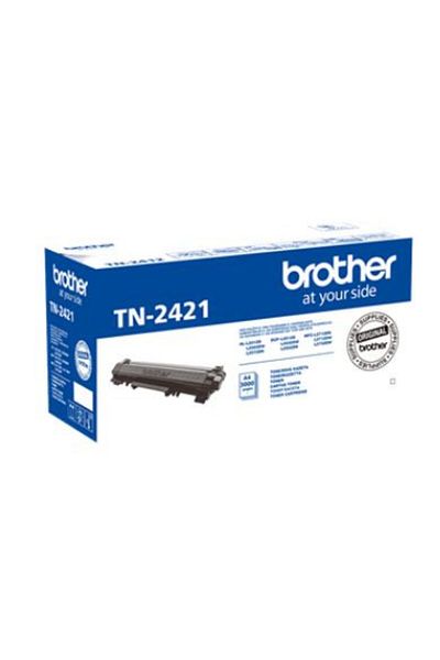 Brother Original Brother TN-2421 Toner Cartridge, Black, 3000 pages