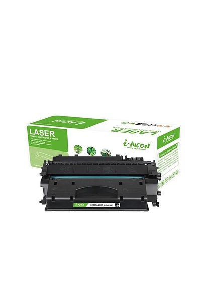I-AICON Compatible HP 05a / CE505A Toner Cartridge, Black, 2700 pages - i-Aicon