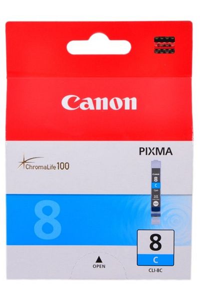 Canon Original Canon CLI-8C Ink Cartridge, Cyan, 420 pages