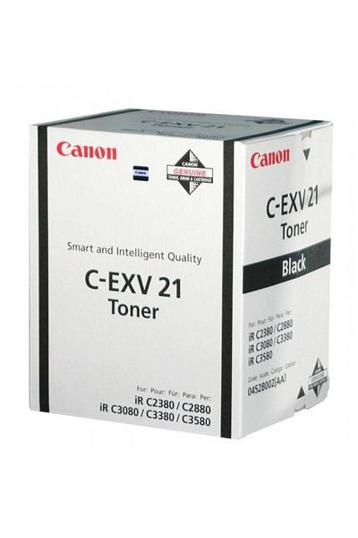 Canon Original Canon C-EXV21BK Toner Cartridge, Black, 26000 pages