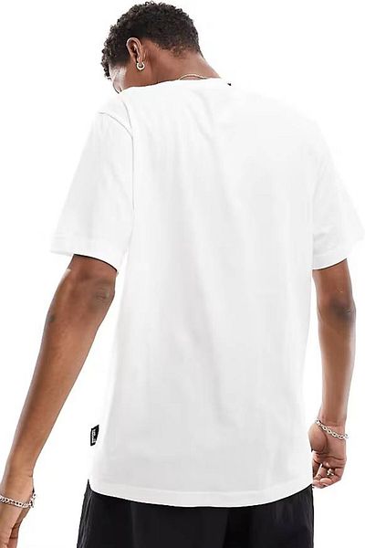 Nike Αθλητικά ρούχα Big Swoosh Ρούχα Μπλουζάκια Ανδρικά βαμβακερά μπλουζάκια Λευκό