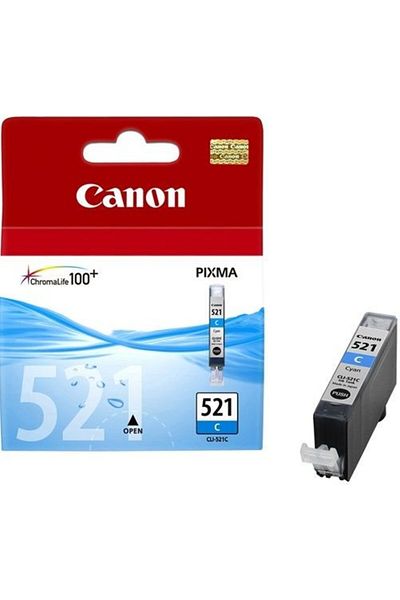 Canon Original Canon CLI-521C Ink Cartridge, Cyan, 505 pages