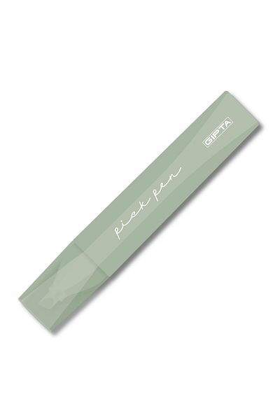 Gıpta Pickpen Cut Tip Highlighter Green (F1551) 10 Pieces