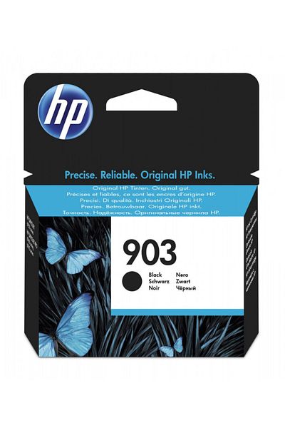 HP Original HP 903BK / T6L99AE Ink Cartridge, Black, 300 pages