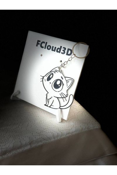 Fcloud Cat Keychain Murat Model