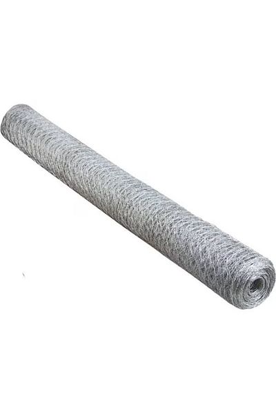 flores Rabitz mesh made of galvanized wire 0.53 mm thick, 1 m wide, 50 m long